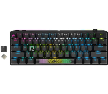 Corsair K70 Pro Mini Wireless 60% - Cherry mx Red - Qwerty (US) - Zwart