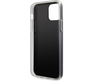 BMW Printed Logo Back Case - iPhone 12 Pro Max (6.7") - Zwart Zwart