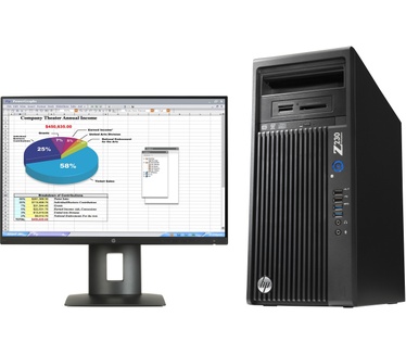 HP 230 MT Workstation J9B74ET + Z24n
