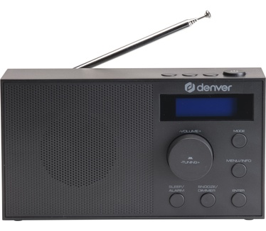 Denver DAB-51B Digitalradio schwarz