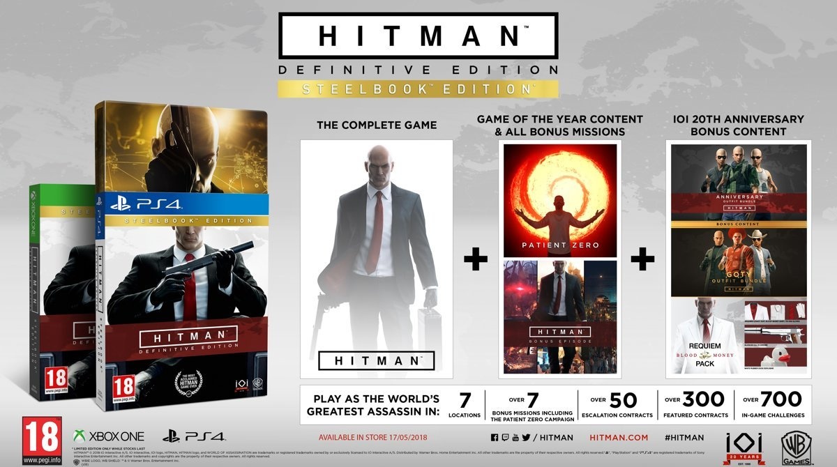 Hitman sales bundle ps4