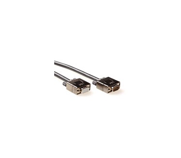 Intronics Ultra High Performance VGA verlengkabel male-female met metalen kappen