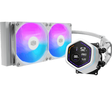 Cooler Master MasterLiquid Core Nex Digital 240 White