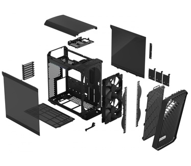 Fractal Design Torrent Compact Black TG Dark