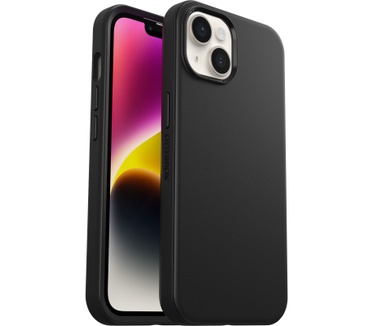 Otterbox OtterBox Symmetry+ hoesje voor iPhone 14 Plus met MagSafe, schokbestendig, valbestendig, dun beschermend hoesje, 3x getest volgens militaire standaard, Antimicrobieel, Zwart