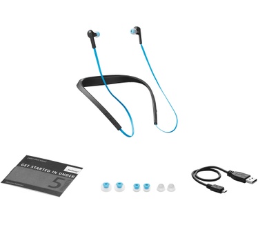 Jabra Halo Smart Bluetooth Headset (Blauw, Zwart)