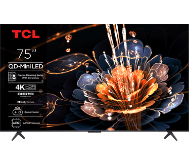 TCL 75C69KS Zwart