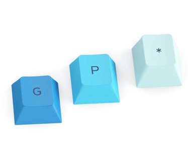 Glorious PC Gaming Race GPBT Keycaps - 115 PBT Tastenkappen ISO ES-Layout Caribbean Ocean