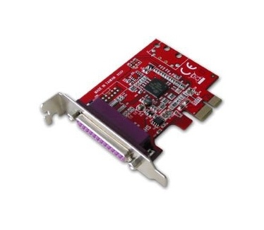Lindy 1-Port PCIe Parallel Card