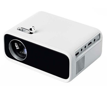 Wanbo Xiaomi Projector Mini Pro Draagbaar 720p met Android-systeem Wit EU (HD, 250 lm, 1.33:1), Beamer, Wit