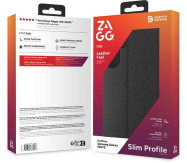 Zagg Folio (iPhone 16e/15/14/13) Zwart