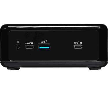 ASRock 4x4 BOX-4500U Barebone - Zwart