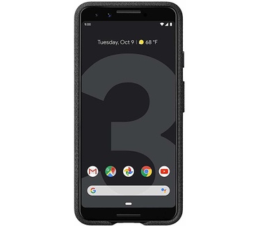 Google Pixel Pixel 3 Fabric Case - Zwart (Pixel 3) Zwart