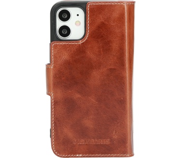 Mobiparts Excellent Wallet Case 2.0 Apple iPhone 12 Mini Oaked Cognac