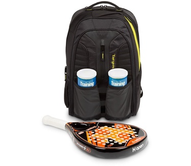 Targus Rackets 15.6 Backpack Geel, Zwart