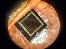 Fotovoltaïsche cel met triplejunction-halfgeleidermateriaal
