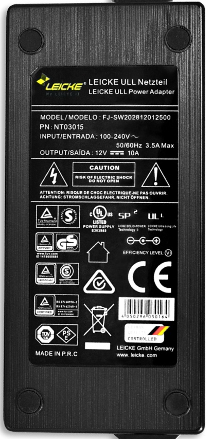 LEICKE ULL Power supply 120W, 12V, 10A