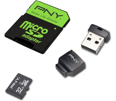PNY MicroSDHC High Performance Kit 32GB