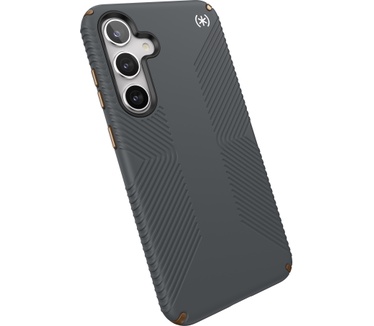 Speck Presidio2 Grip Samsung Galaxy S24 Plus Charcoal Grey - with Microban