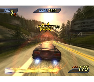 Burnout Dominator Platinum, PlayStation 2