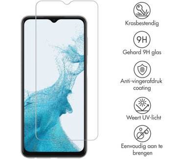 Selencia Gehard Glas Screenprotector Samsung Galaxy A23 (5G)
