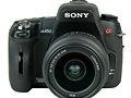 Sony Alpha A450 recensie behuizing