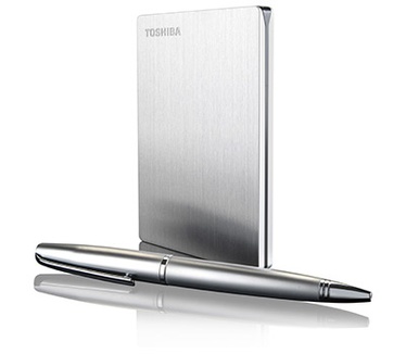 Toshiba STOR.E Slim 2.5" For Mac 1TB Zilver
