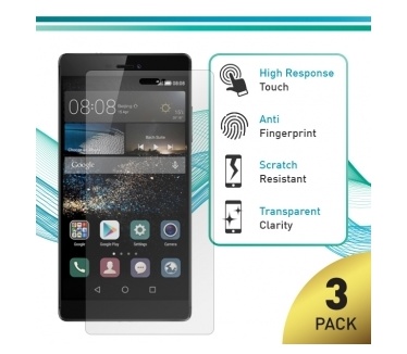X'entrix Screen Protector Huawei P8 - Crystal Clear - 3 stuks