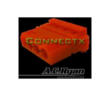 AC Ryan ACR-CB8522 T-Molex 4pin Female (UV-Rood)