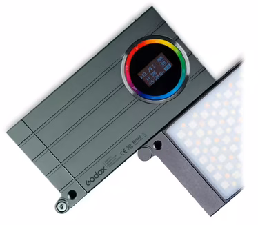 Godox M1 Mini Creative RGB On-Camera LED Videolamp Groen