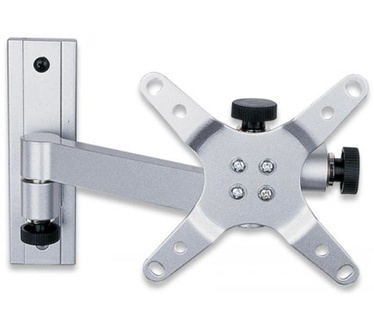 Techly 13-30" Wall Bracket for LED LCD TV Tilt 2 Joints Silver" ICA-LCD 105