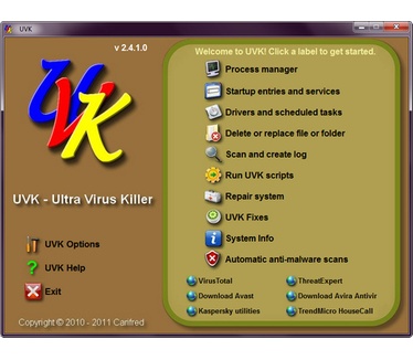 UVK screenshot (481 pix)