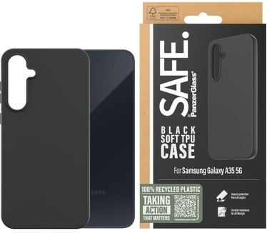 PanzerGlass SAFE. by Case Samsung New A34 5G Black (Samsung - Galaxy A35 5G) Transparant
