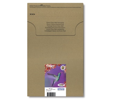 Epson Multipack 6-colours T0807 Claria Photographic Ink EasyMail Pack