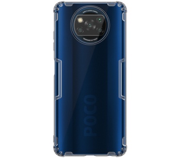 Nillkin Nature TPU Case voor Xiaomi Poco X3 / NFC - Grijs Grijs