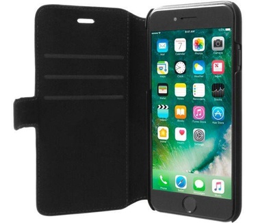 Mercedes-Benz Originele Bow I Folio Bookcase voor de iPhone 6 Plus / 6S Plus / 7 Plus en 8 Plus Zwart