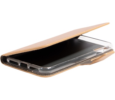 Mobiparts Saffiano Wallet Case Apple iPhone XS Max Copper