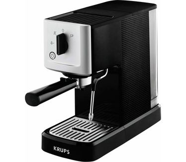 Krups Espressomachine Calvi zwart RVS XP3440