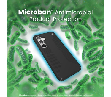 Speck Presidio2 Grip Samsung Galaxy S24 Plus Black - with Microban