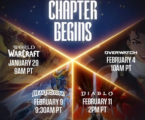 Blizzard showcases begin 2026