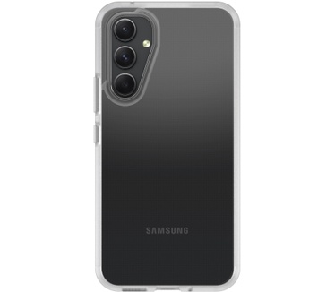 Otterbox OtterBox Drop Protection-bundel voor Galaxy A54 5G; React doorzichtige behuizing getest volgens militaire standaard en prestatie glazen schermbeschermer 2x antikrastechnologie (Galaxy A54 5G) Transparant