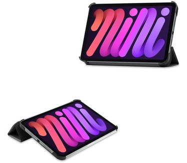Accezz Trifold Bookcase iPad Mini 6 (2021) - Zwart