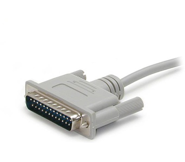 Startech.com 10 ft. Cross Wired Serial/Null Modem Cable DB9F to DB25M