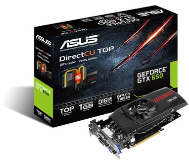 Asus GTX650-DCT-1GD5