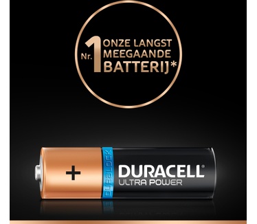 Duracell Ultra Power alkaline AA-batterijen, verpakking van 8