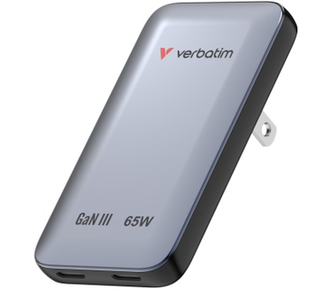 Verbatim Essentials Slim GaN-oplader
