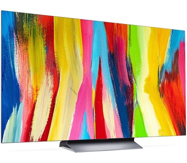 LG C2 55" (zwarte voet) Zwart