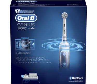 Oral-B Genius 8000 Elektrische Tandenborstel Zilver Powered By Braun