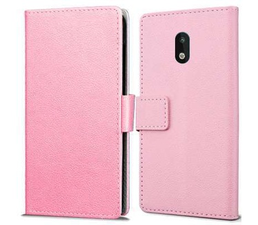 qMust Nokia 1.3 Wallet Hoesje Roze