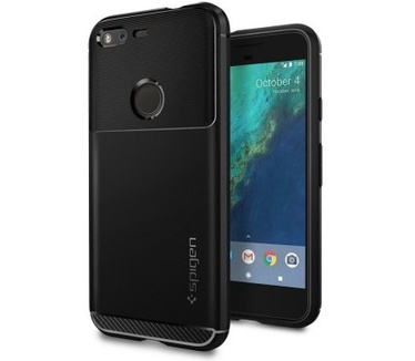 Spigen Rugged Armor Google Pixel Case - F14CS20889 - Black